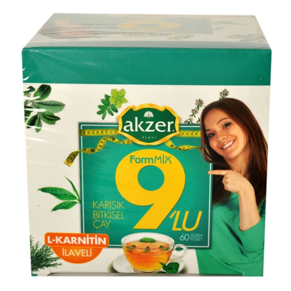 9lu Form Bitkisel Çay 60 Süzen Poşet - Resim 5