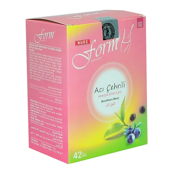 Acı Çehrili Zerafet Form Çayı 42 Süzen Poşet - Resim 3