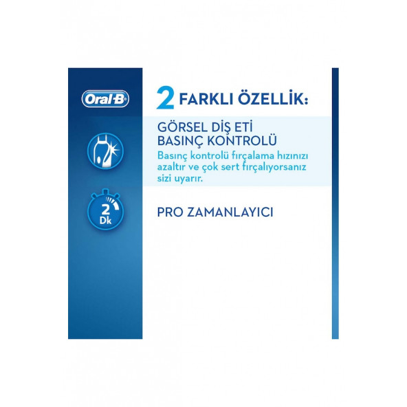 Oral-B Pro 2900 Elektrikli Diş Fırçası Siyah 2'li - 3