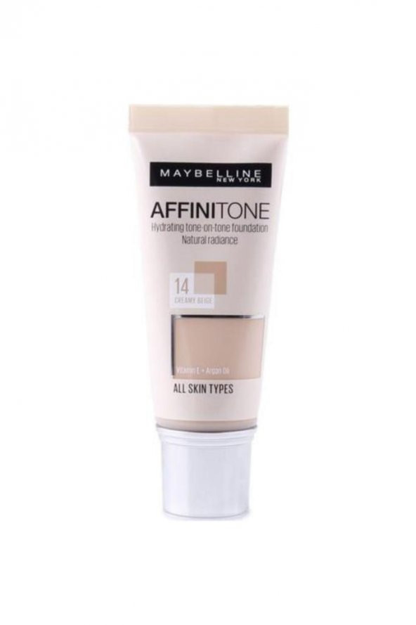 Maybelline New York Affinitone Fondöten - 14 Creamy Beige