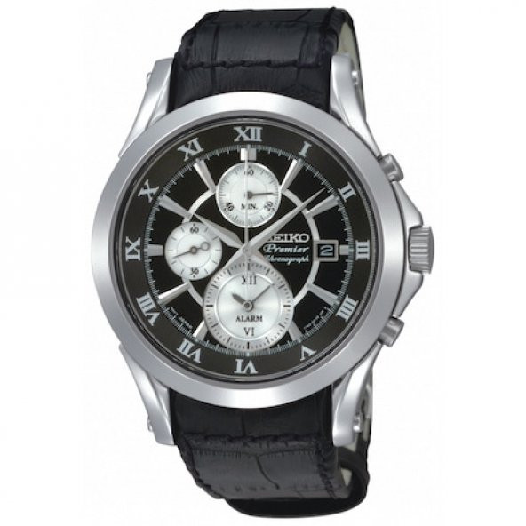 Seiko Premier Chronograph SNAD29P Erkek Kol Saati