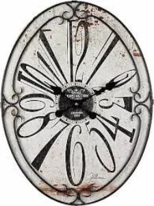 Ultima Regal R814 Ferforje Süslemeli Oval Dekoratif Duvar Saati