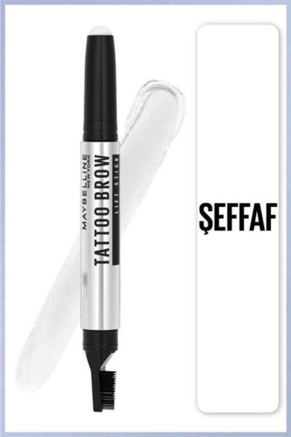 Maybelline New York Tattoo Brow Lift Kaş Kalemi- 00 Clear (Şeffaf) - 2