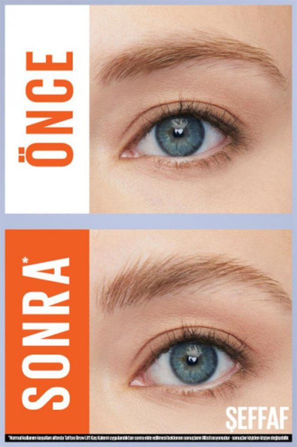 Maybelline New York Tattoo Brow Lift Kaş Kalemi- 00 Clear (Şeffaf) - 3