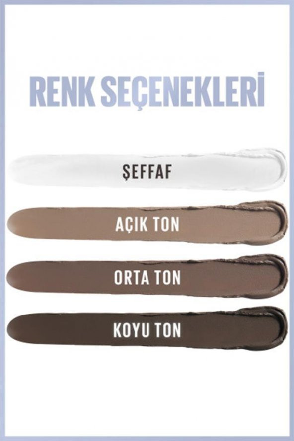 Maybelline New York Tattoo Brow Lift Kaş Kalemi- 00 Clear (Şeffaf) - 6