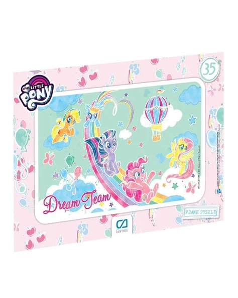 My Little Pony 35 Parça Frame Puzzle 2li Set - 2