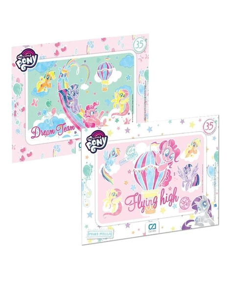 My Little Pony 35 Parça Frame Puzzle 2li Set