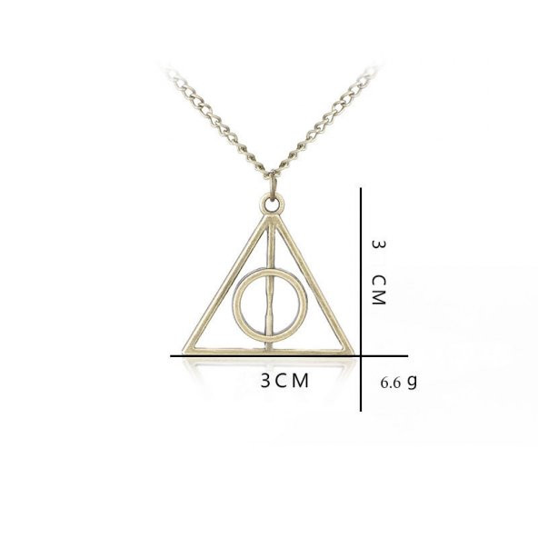 HARRY POTTER ÖLÜM YADİGARLARI DEATHLY HALLOWS KOLYE - 2