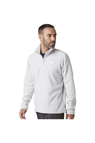 Helly Hansen HH Mount Polar Fleece Erkek Yarım Fermuarlı Gri Polar HHA.853 - 2