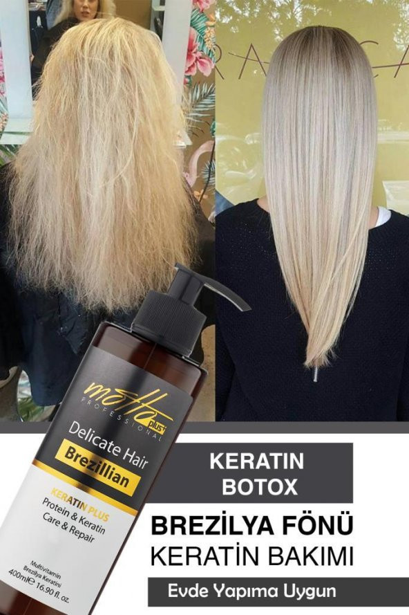 Motto Plus Brezilya Fönü Keratin Bakımı 400 ml - 3