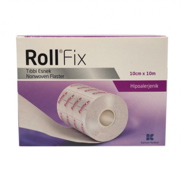 Roll Fix Tıbbi Esnek Nonwoven Flaster 10cm x 10m