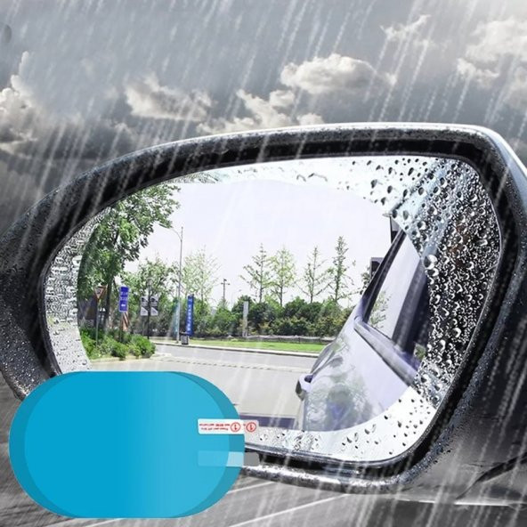 Araç Dikiz Aynası Yağmur Kydırıcı  Sticker Oto Dikiz Aynası Yağmurluk Bandı
