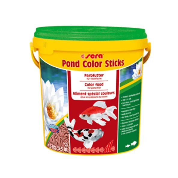 Sera Pond Color Havuz Balıkları ve Japon Balığı Renk Yemi 10L / 1,5 kg
