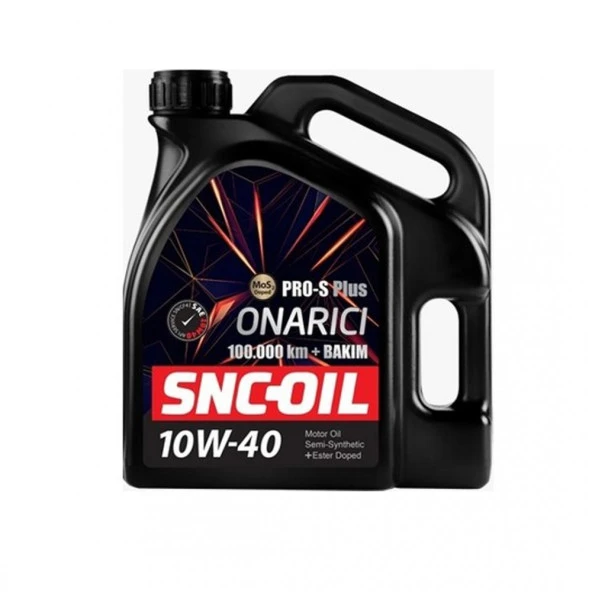 SNC-OIL Pro-S Plus 10W-40 4 Litre Onarıcı Motor Yağı (Üretim: 2022)