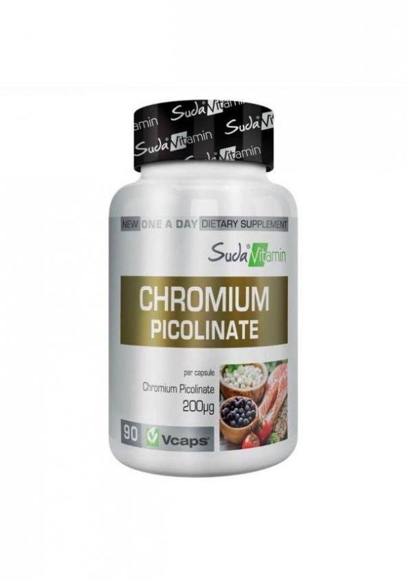 Suda Vitamin Chromium Picolinate 90 Kapsül 8681571357452