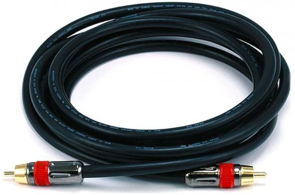 Yüksek Kalite Subwoofer Kablosu 1.8 Metre - 2
