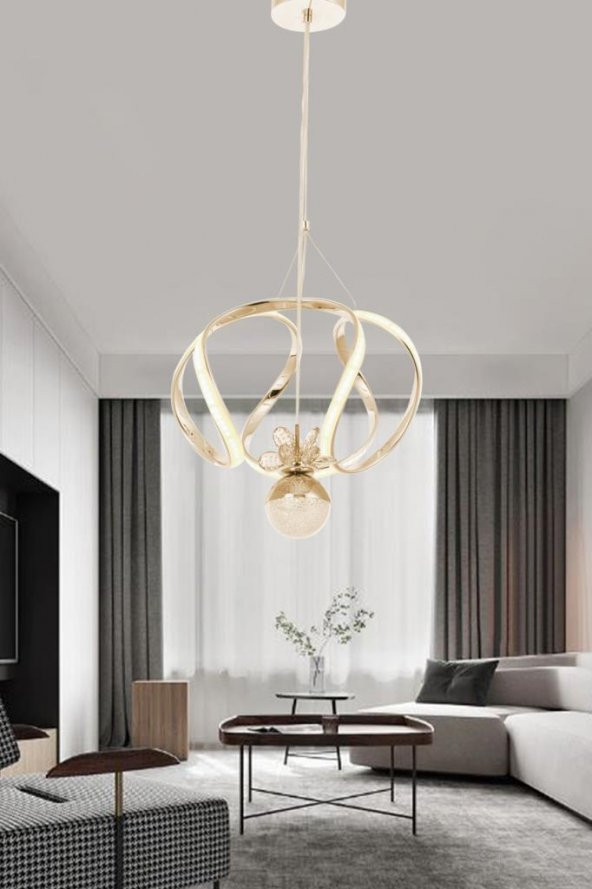 Eray Aydınlatma 1688-40 Sarı Led Avize - 2