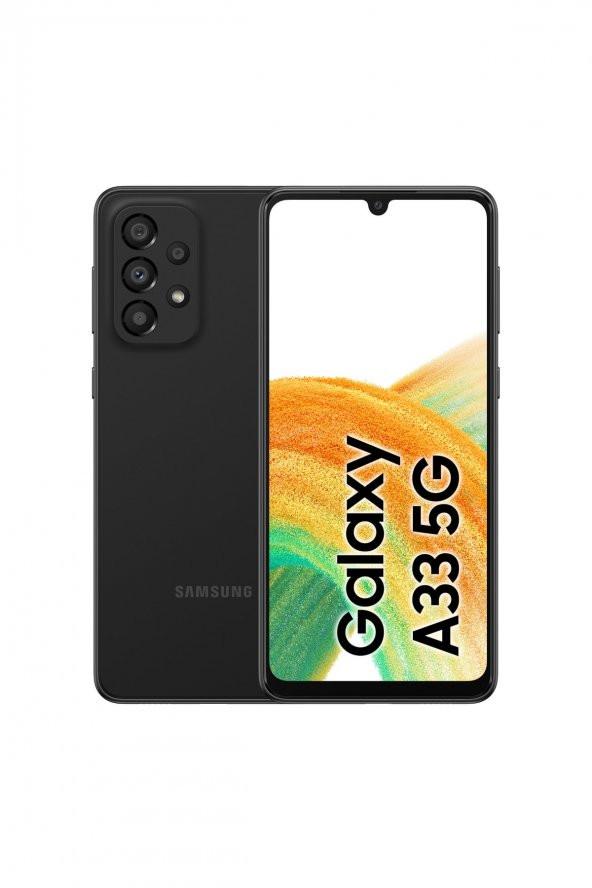 Galaxy A33 Akıllı Telefon Siyah Cep Telefonu (Samsung Türkiye Garantili)