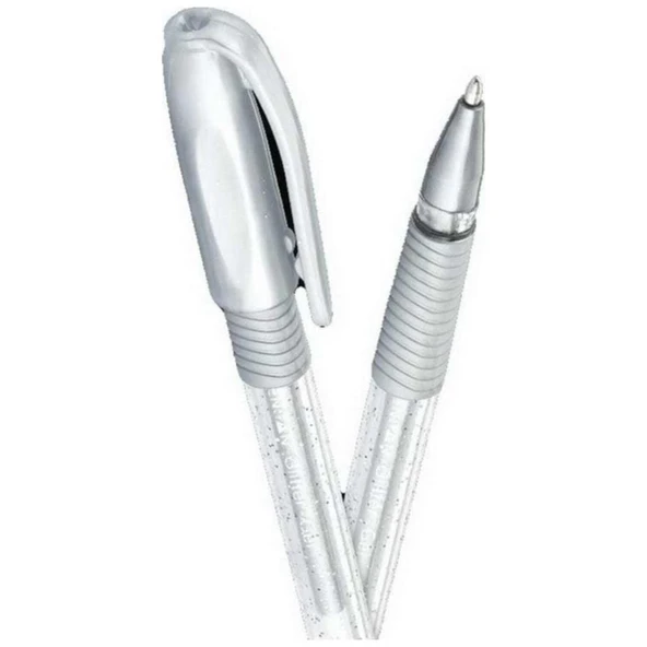 Pensan Glıtter Jel - Simli Kalem 1 mm Gümüş