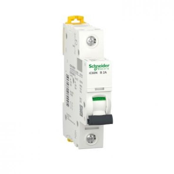 Schneider Electric A9F73102, 2 Amper, 1 Fazlı, B Tipi, Otomatik Sigorta, 6 kA, B2x1