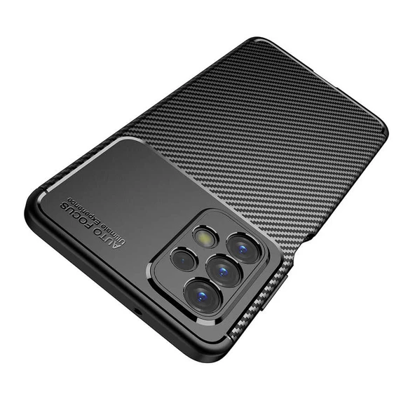 Galaxy A23 Kılıf Zore Negro Karbon Tasarım Silikon Kılıf - Resim 7