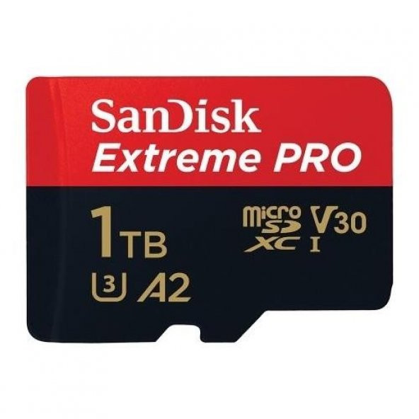 Sandisk 00183572 Extreme 1Tb Microsdxc Bellek Kartı, Siyah-Outlet