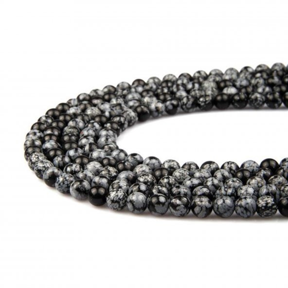 Pigado Hakiki Doğaltaş Obsidyen Taşı Unisex Bileklik - 2