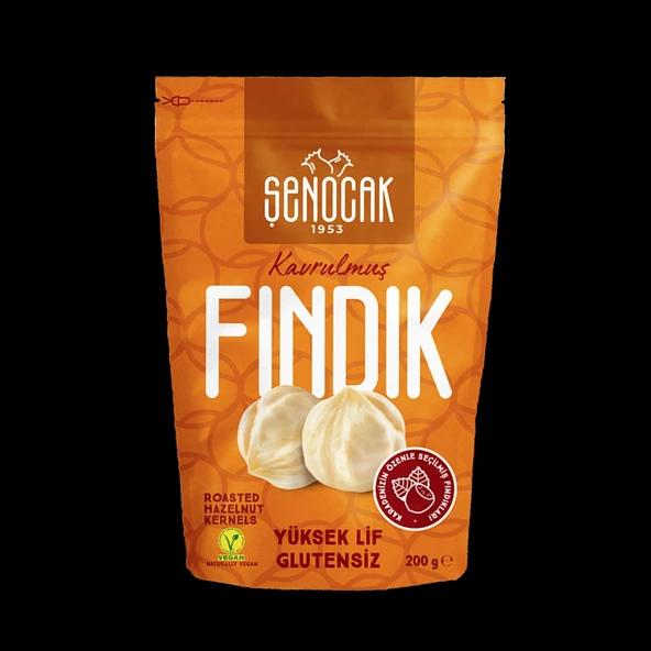 Kavrulmuş Fındık Paket 200gr - 1