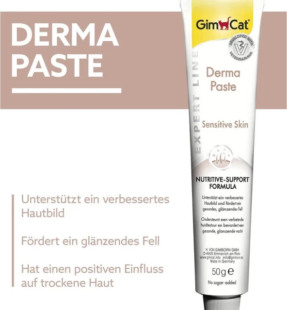 Gimcat Kedi Macunu Derma Paste 50gr Tüy Sağlığı - 2
