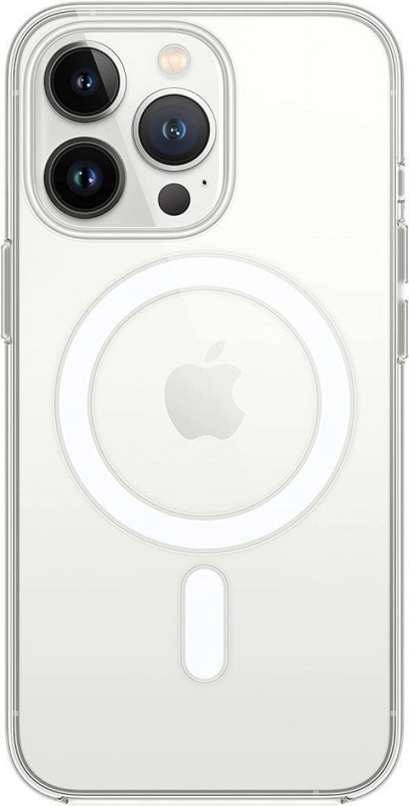 Apple MagSafe özellikli Şeffaf Kılıf (iPhone 13 Pro) - (OUTLET)
