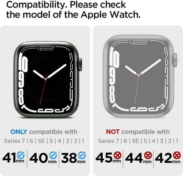 Spigen Apple Watch 41-40-38mm Kordon Rose Gold - 061MP25944 - 5