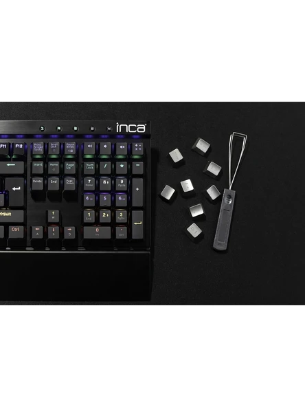 Inca IKG-441 Işıklı Kablolu Mekanik Oyuncu Klavyesi - 3