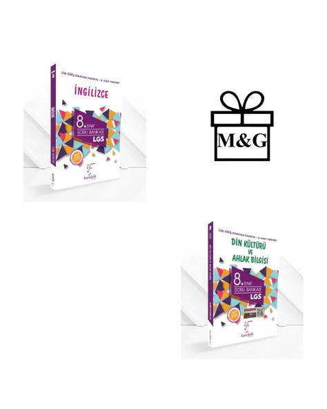 8.Sınıf LGS İngilizce ve Din Kültürü Soru Bankası ve Deneme ürün görseli