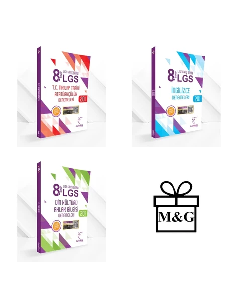 8.Sınıf LGS İnkılap İngilizce ve Din Kültürü Deneme