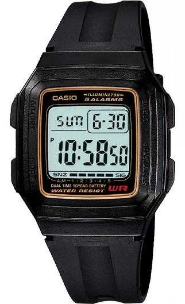 Casio F-201WA-9ADF Erkek Kol Saati