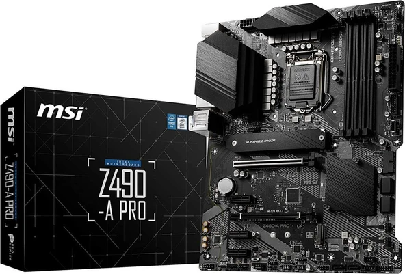 MSI Z490-A Pro Soket 1200 Ddr4 4800 (Oc) Pci-E Gen 4 ,M.2