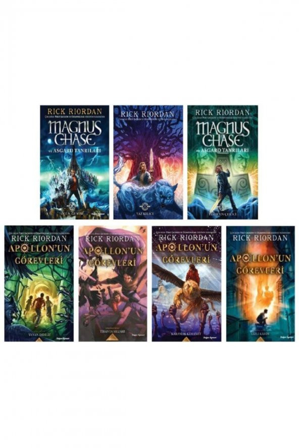 Apollonun Görevleri Magnus Chase Ve Asgard Tanrıları Seti 7 Kitap