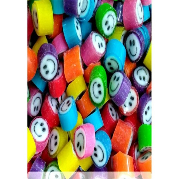 ŞEKERCİYAŞAR Karışık Gülenyüz Lolly Şeker 500 Gr. - 1