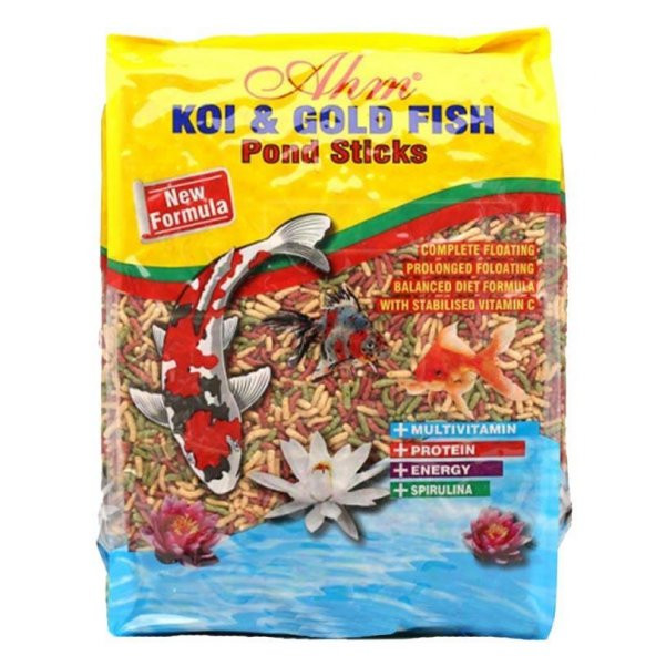 Ahm Pond Mix Sticks Koi Ve Japon Balığı Yemi 1 Kg