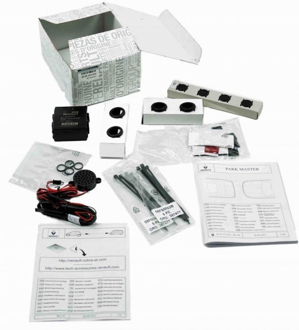 Renault Fluence-Megane 3-Clio 4 Orjinal Renault Park Sensör Kiti Tüm Modellere Uyumludur 8201373014 - 2