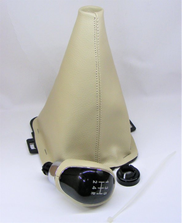 Ford Fiesta Bej Renk Vites Körüğü & Vites Topuzu Takım (2009-2012) - 6