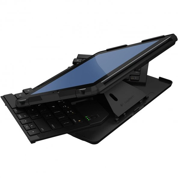 Logitech Fold-Up 9.7" iPad 5. Nesil ve 6. Nesil Uyumlu BT Klavye - 4