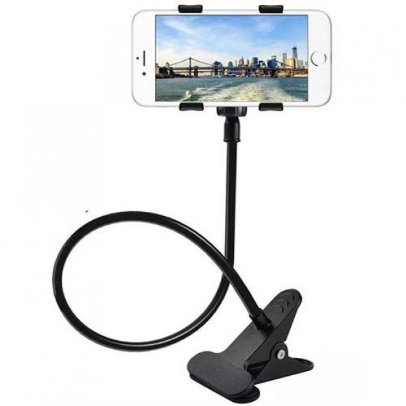 ModaCar 12+2 Adet  SİYAH Akrobat Sıkıştırılarak Takılan Cep Telefonu Tablet Tutucu 422124