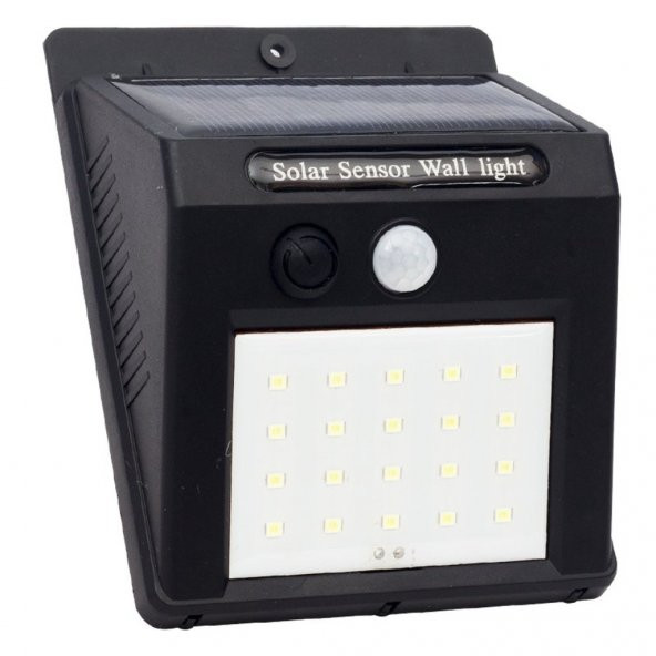 Hareket Sensörlü PIR 20 LED Solar Enerji Su Geçirmez Duvar Lamba - 5