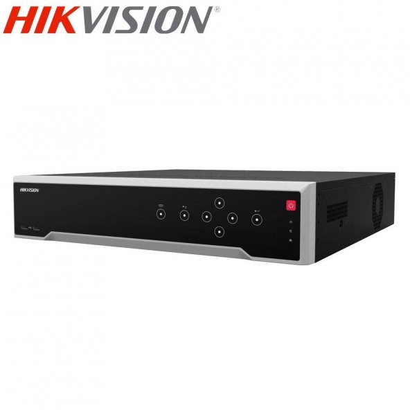 Hikvision DS-7732NI-K4/16P 32 Kanal 16 Port Poe 8mp Destekli 4 Sata H.265+  4K NVR Kayıt Cihazı
