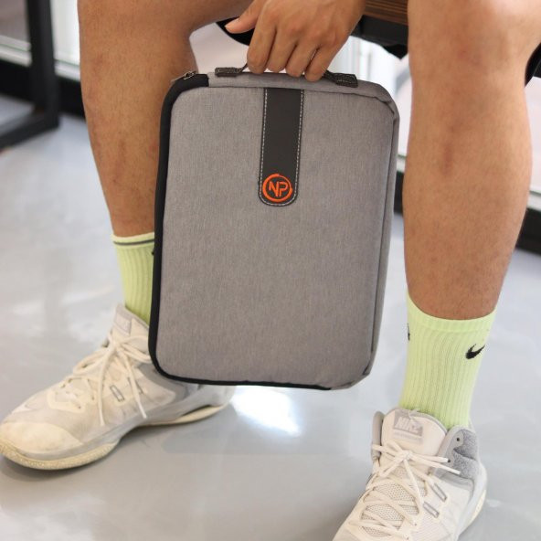 NPO Ace Mini 10" Apple Ipad, Lenovo, Huawei, Samsung Uyumlu Tablet Kılıfı/Çantası-Açık Gri - 11