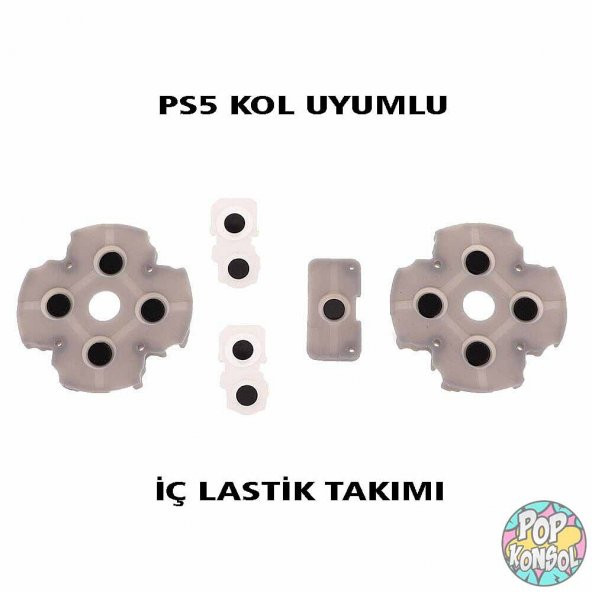 Playstation 5 V1 Kol Silikon Lastik Takımı Yedek Parça PS5 İç Silikon Lastiği PS5 V1 Kol Tamiri