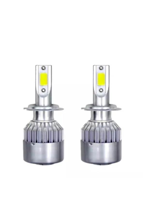 H7 Şimşek Etkili Led Zenon 36w 7600lm 6500k Far Ampülü Led Işık seri-İNO