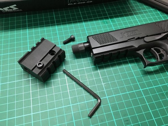 Ics Airsoft - Korth Prs Uyumlulaştırıcı Ve Suppressor Plastik Aparat - 3