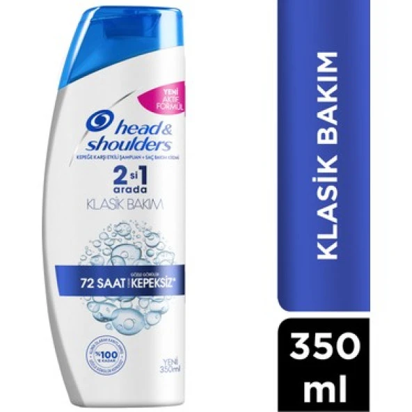 HEAD&SHOULDERS 350ML ŞAMPUAN KLASİK BAKIM 2İN1